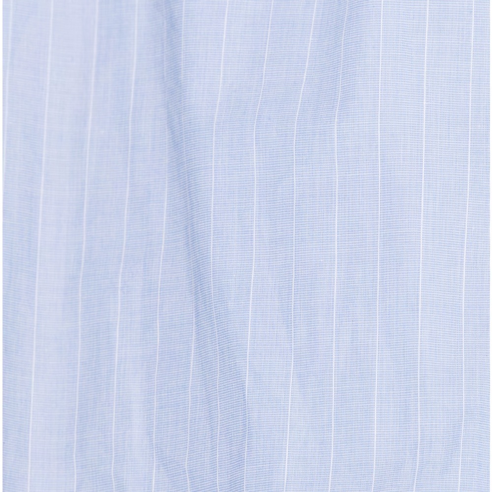 FRAME Ruched Puff Sleeve Shirt in Chambray - Picture 3 of 11